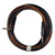 Cabo P10 + P10 90º Instrumento 3.05m 0.40mm Ironflex Laranja Tarjado