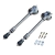 kit 2 Pé de Bumbo 7.1 Privilege Metal Cromado Par Spanking
