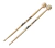Baqueta Timpani Double Pontas Feltro e Madeira Spanking