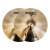 Prato 14" Chimbal Hi Hat Par Impact Finest Liga B10 Spanking