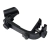 Clamp Microfone Bateria ou Percussão com Cachimbo ABS Preto