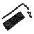 Nut Guitarra Com Trava Floyd Rose Preta 42mm X 15,5mm Ronsani