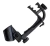 Clamp Microfone Bateria ou Percussão com Cachimbo ABS Preto - comprar online