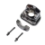 Kit Base Dupla + 2 Caneca 7/8 2.2cm Cromado Reforçado Turbo - E! Musical