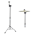 Estante de Prato Bateria Reta Pedestal Metal Preto B12R ASK - E! Musical