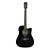 Violão Aço Elétrico Folk Flamed Vogga VCK370 BMF na internet