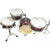 Imagem do Bateria X-Pro Upper Compact Sparkle Bumbo 16 Shell Pack - Vermelho