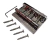 Ponte Baixo Standard 4 Cordas Metal Cromada 672 Ronsani