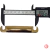 Ponte Les Paul Tune O Matic Com Cordal Dourada - E! Musical
