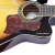 Imagem do Escudo Para Violão Boca Redonda Coffee Adesivo Modelo Taylor