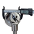 Imagem do kit 2 Pé de Bumbo 7.1 Privilege Metal Cromado Par Spanking