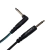 Cabo P10 + P10 90º Instrumento 3.05m 0.40mm Ironflex Azul Turquesa - comprar online