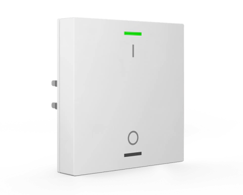 Pulsador Lite 63 KNX, 1 / 2 pares, RGBW, blanco studio brillante, neutro / persiana / conmutación - Tienda KNX
