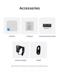 MINI PC T8 PLUS DDR5 16G Dual LAN Support 4K Triple Display N95/N100 Quad Core for Win11 Handheld Micro PC - comprar online