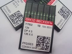 Agulha Reta Cabo Grosso Groz-Beckert 134 C/ 10 Un
