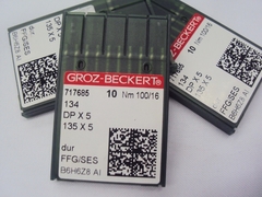 Imagem do Agulha Reta Cabo Grosso Groz-Beckert 134 C/ 10 Un