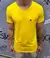 Camiseta corte a fio D`Sant Amarelo