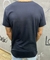 Camiseta corte a fio D`Sant preta na internet