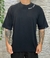 Camiseta oversized D`Sant preta