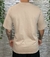 Camiseta oversized D`Sant bege na internet