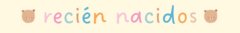Banner de la categoría Recién Nacido