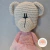 Amigurumi + sonajero Osa Bailarina - comprar online