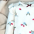 Conjunto Isa de algodón Body manga larga + calza con volados diferentes colores y estampas - tienda online
