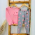 Conjunto diario Love. Remera manga larga y pantalón - comprar online