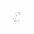Piercing Fake - Folheado a Prata - comprar online