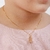 Conjunto Ursinho Infantil - Banho de Ouro 18k na internet