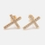 Brinco Cruz - Banho de Ouro 18k - comprar online