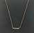 Colar Canutilhos - Banho de Ouro 18k/ Verde - comprar online