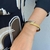 Bracelete Duo Banho - Ouro 18k e Ródio Branco