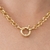Colar Elo Português com Fecho Boia - 40cm - Banho de Ouro 18k - comprar online