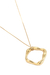 Colar Orgânico Círculo - Banho de Ouro 18k - comprar online