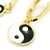 Brinco Yin Yang - Banho de Ouro 18k - comprar online