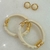 Bracelete Resinado - Banho de Ouro 18k - comprar online