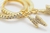 Brinco Argolinha Raio - Banho de Ouro 18k - Florere Semijoias