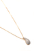 Colar Gota Cravejada - Banho de Ouro 18k - comprar online