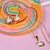 Conjunto Unicórnio Infantil - Banho de Ouro 18k