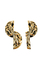Brinco Meia Lua Amassado - Banho de Ouro 18k - comprar online