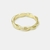 Anel Torcido - Banho de Ouro 18k - N. 16 - comprar online
