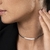 Colar Chocker Rabo de Rato - 45cm - Folheado a Prata - comprar online