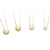 Colar Pérola Delicado Cravejado - 11mm - Banho de Ouro 18k - Florere Semijoias