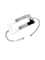 Bracelete Retangular Liso - Banho de Prata - comprar online