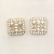 Brinco Quadrado Vintage - Banho de Ouro 18k - comprar online