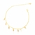 Pulseira com Cruz Penduradas - Banho de Ouro 18k - comprar online