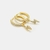 Brinco Argolinha Raio - Banho de Ouro 18k - comprar online