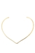 Gargantilha Aro Triangular - Banho de Ouro 18k - comprar online
