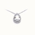 Colar Gota Cristal - 12mm
